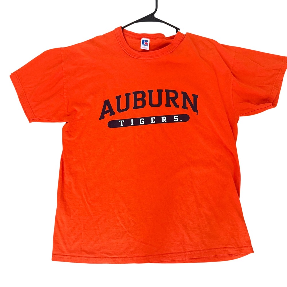Auburn Tigers NCAA X Russell Athletic Vintage 90s T Shirt Men's Size Large